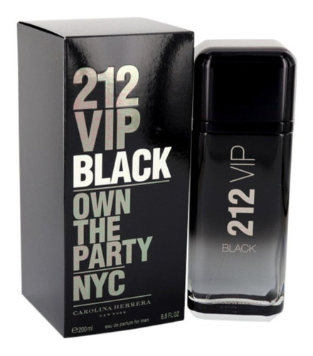 Perfume 212 VIP Men Wils Party Black I NY Eau  Carolina Herrera 